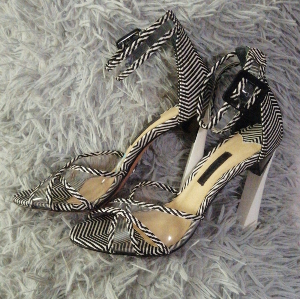 Schutz size 6 block heels